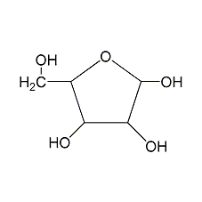 D(-)-核糖結構式