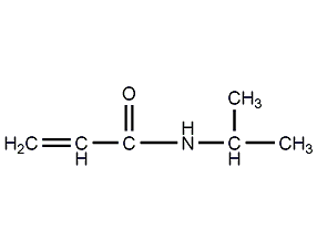 N-異丙基丙烯酰胺結構式