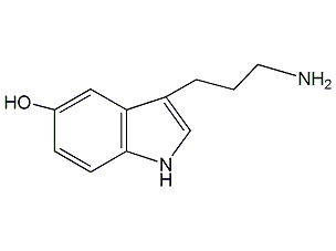 5-羥色胺結構式
