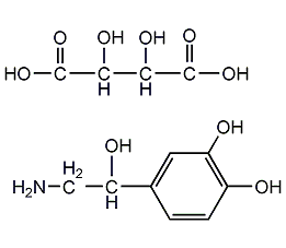 (-)-(R)-除腎上腺素氫化酒石酸鹽一水